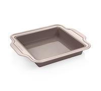 Tescoma 623320 Tortiera quadrata in silicone con bordo in metallo 20x20 cm, Delícia