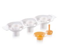 Tescoma 630089 Delicia Inserto per Muffin Ai Due Gusti, Plastica, Bianco/Giallo