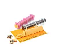 Tescoma 630103 Forma Biscotti DELÍCIA, 3 Pezzi a forma di quadrato, triangolo, cerchio piccolo e grande, utilizzabili anche per altri alimenti.