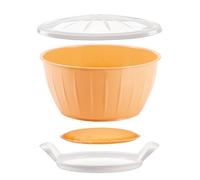 Tescoma 630381 DELICIA Ciotola per Lievitazione con Gel Riscaldante, Ø 26 cm, Plastica, Giallo, 4litri