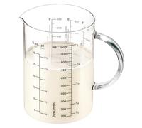 Tescoma 630434 Delicia Brocca in Vetro con Scala Graduata, 1.0 lt