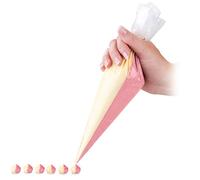 Tescoma 630476 Delicia Sac a Poche Doppia, Plastica, Trasparente, 30 cm, 10 Pezzi