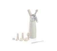 Tescoma 630546 Sifone per Panna montata, Alluminio, Bianco