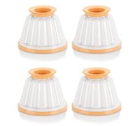 Tescoma 630590 Delicia Stampi per Budino, 4 Pezzi, Acciaio Inossidabile, Bianco