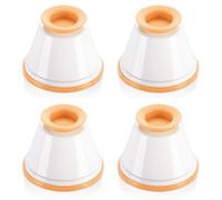 Set 4 Stampi Per Panna Cotta In Plastica