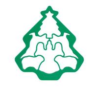 Tescoma 630899 Tagliabiscotti Multiplo, Natale Delícia