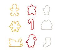 Tescoma Taglia Biscotti Natale Set 9 Delicia