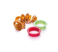 Tescoma 630912 Delicia Tagliabiscotti per Frollini, Natale, Plastica, Multicolore, 8 Pezzi