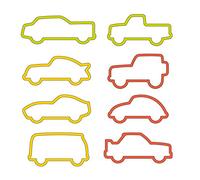 Tescoma 630927 Delicia Kids Tagliabiscotti Macchine, Set con 8 Pezzi, 7.5x4 cm