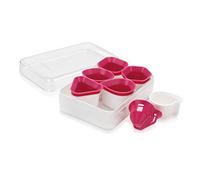 Tescoma 630933 Delicia Tagliabiscotti per Frollini Geometrici, Plastica, Rosa/Bianco, 1 Pezzo