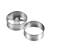 Tescoma 631170 Delicia Tagliabiscotti Tondo, Argento, 3.5 cm, 2 Pezzi