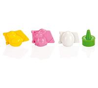 Tescoma 631648 Delicia Deco Stampi Tridimensionale per Dolci, Forme Pasquali, Plastica, Multicolore, 3 Pezzi