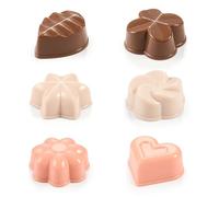 Tescoma 631656 Stampi per praline di cioccolato, set 6 pezzi assortiti, linea Delìcia