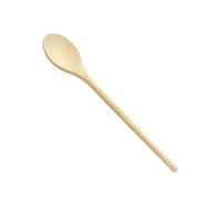 Tescoma 637314 Woody Cucchiaio Ovale, Legno Naturale, 25 cm