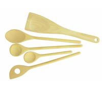 Tescoma 637428 Woody Set 5 Pezzi, Cucchiai e Pala