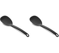 Tescoma 638007 Space Line Cucchiaio Riso, Plastica, Nero, 1 Pezzo (Confezione da 2)