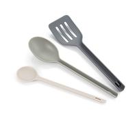 Tescoma Set di utensili da cucina 638210 – nylon resistente fino a 210 °C – 3 pezzi, linea Compact