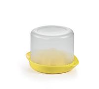 Tescoma - 642742, Vitamino, Spremiagrumi Manuale, con Contenitore, Filtro Separatore, Plastica, 10.5 x 8.5 cm, Giallo