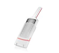 Tescoma 643731 Handy X-Sharp gattugia Fori Medi, Acciaio Inossidabile, Bianco/Rosso, 9.5 x 29.5 cm, 1 Pezzo