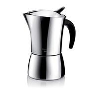 Tescoma 647104 Monte Carlo Caffettiera, 4 Tazze, Acciaio Inossidabile