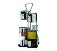 SET PER CONDIMENTO - TESCOMA art.650354 - 'Club Olio Aceto Sale Pepe