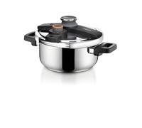 Tescoma 702764 Pentola a Pressione, Acciaio Inossidabile, Argento, 22 cm