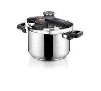 Tescoma 702766 Pentola a Pressione, Acciaio Inossidabile, Argento, 22 cm