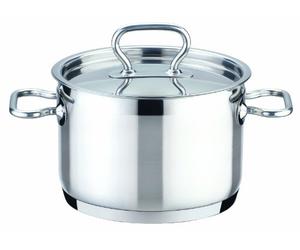 Tescoma 774018 Home Profi Pentola con Coperchio, Acciaio Inossidabile, Argento, 18 cm, 3 l, 1 Pezzo