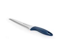 Tescoma - 863035, Presto Coltelli, Coltello Seghettato da Cucina, per Pane, Acciaio Inossidabile, Lama 16 cm, Blu