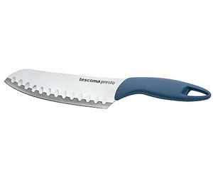 Tescoma 863048 Presto Coltello Giapponese, Acciaio Inossidabile, Blu, 15 cm, 1 Pezzo