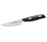 Tescoma 884610 GrandChef Coltello Sbucciatore, Acciaio Inossidabile, Nero, 9 cm, 1 Pezzo