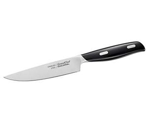 Tescoma 884612 GrandChef Coltello Sbucciatore, Acciaio Inossidabile, Nero, 13 cm, 1 Pezzo