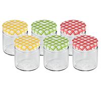 Tescoma 895112 Della Casa Vasetto per Conserve, Vetro, Trasparente 200 ml Single