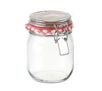 Tescoma 895144 Della Casa Barattolo per Conserve, Vetro, Trasparente, 0.8 l, 1 Pezzo