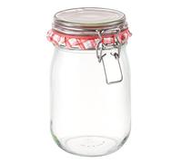 Tescoma 895145 Della Casa Barattolo per Conserve, Vetro, Trasparente, 1 l, 1 Pezzo