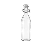 Tescoma 895192 Della Casa Bottigli Quadrate con Tappo Meccanico, Vetro, Trasparente, 500 ml, 1 Pezzi