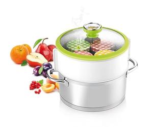 Tescoma 895260 Set di conserve Della Casa con termometro, plastica, bianco, 25,5 x 12 x 24 cm