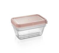 Tescoma 896946, Contenitori con coperchi, 0,7 litri, set 3 pezzi