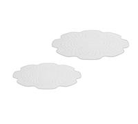 Tescoma Coperchi in Silicone Flessibile 4FOOD, Diametro 17 e 23 cm, 2 Pezzi