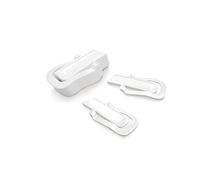 Tescoma - 897524, 4Food, Clip per Chiudere Sacchetti, Set 8 Pezzi, Adatte per Etichette Adesive, Salvaspazio, 7.5 x 3.5 cm, Bianche