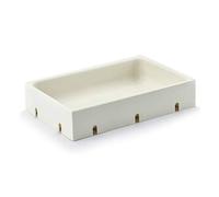Tescoma 899452 FlexiSpace Portautensili da Cassetto, Plastica, Bianco, 22 x 15 X 4,5 cm