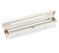 Tescoma 899478 FlexiSPACE Dispenser per Pellicola Trasparente e Alluminio, Bianco