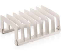 Tescoma 899484 Porta coperchi FlexiSPACE 18.5 x 14.8 cm, plastica, Bianco Rotex