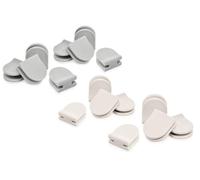 Tescoma 899490 FlexiSpace Raccordi e Piedini, Plastica, Bianco, 15 x 10 x 2.4 cm, 16 Unità