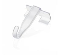 Tescoma 899513 Ganci per porta set 2 pz trasparenti, linea FlexiSPACE
