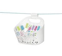Tescoma 900724 Cleankit Mollette per Bucato con Cestino, Multicolore, 7 x 4 cm, 1 Pezzo