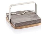 Tescoma 900823 Portatovaglioli da Tavola, Legno e Metallo 19.5x19cm