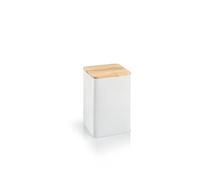 Tescoma Barattolo per alimenti in latta CC 1450 – con coperchio in bamboo 10x10x18,5 cm