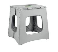 Tescoma - 900958, ProfiMATE, Sgabello Pieghevole, per Cucina e Bagno, Salvaspazio, Richiudibile, 35 cm, Plastica, Grigio