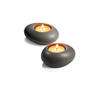 Tescoma Porta tealight Fancy Home Stones, grigio – set 2 pezzi